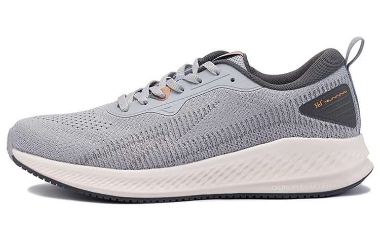361° Slip Resistant, Abrasion Resistant, Breathable, Lightweight Low Top Running Shoes Men's Cool Mist Gray