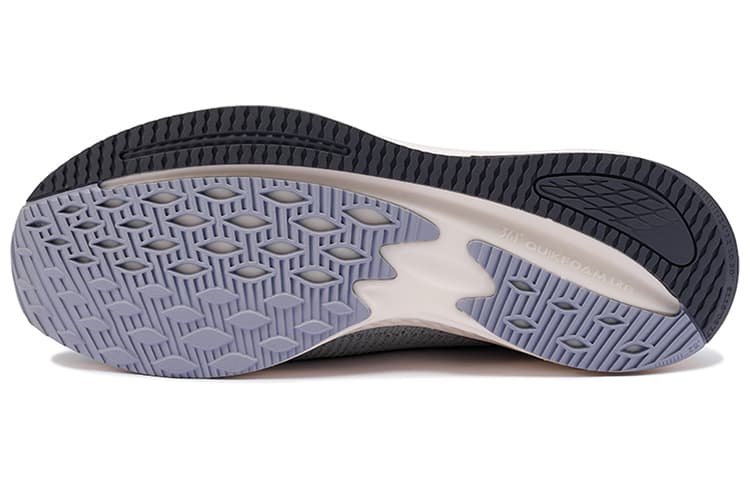 Устойчивые к скольжению на 361°, устойчивые к истиранию, дышащие, легкие кроссовки с низким верхом, мужские, Cool Mist Grey