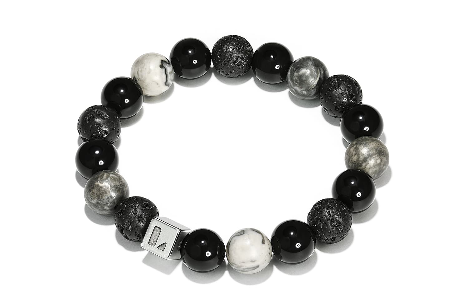 LEONAJ Клубничные кварцевые браслеты унисекс, черный, белый, готический