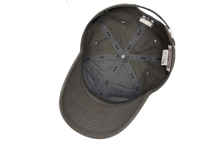Хлопковые бейсболки MLB CP77 унисекс, темно-серые