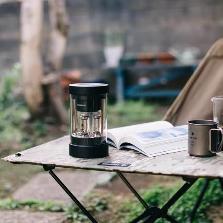 Колонки BALMUDA M01D с подключением по Bluetooth, портативные, для домашнего использования, для использования на открытом воздухе, с объемным звуком на 360°