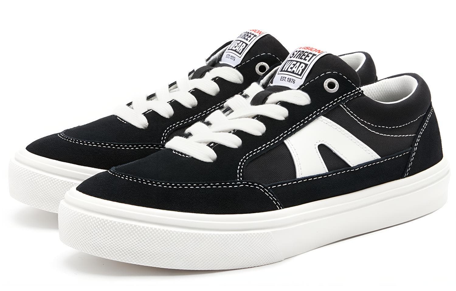 Обувь для скейтборда Vision Street Wear Stick Light с низким верхом унисекс, черный цвет