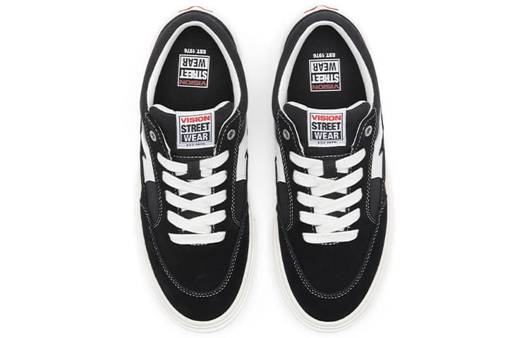 Обувь для скейтборда Vision Street Wear Stick Light с низким верхом унисекс, черный цвет