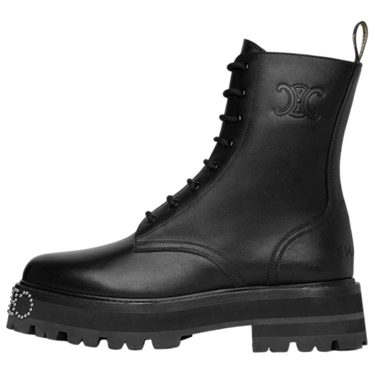 CELINE Ankle Boots Women's Black