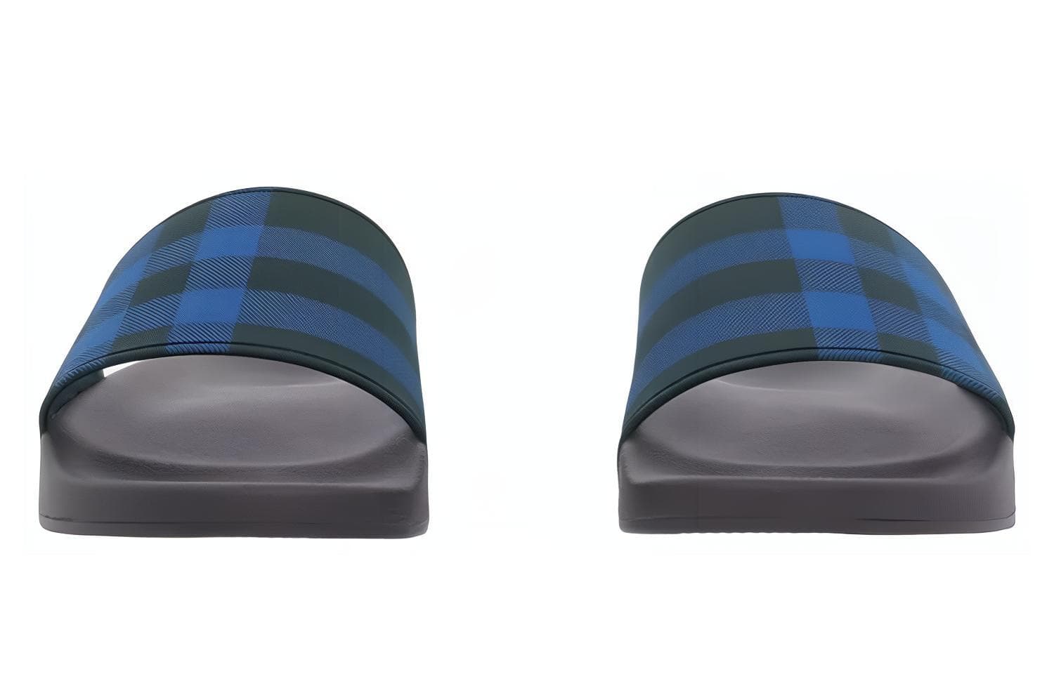 Burberry Шлёпанцы Мужские Синие Чёрные