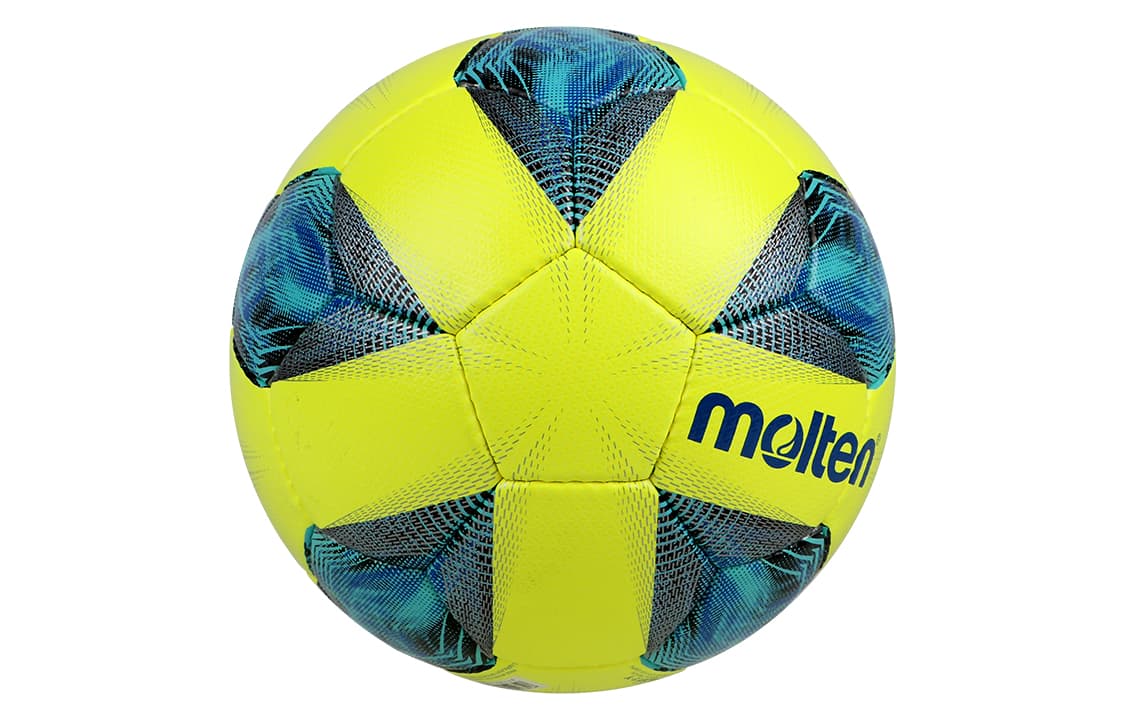 Molten 4 Размер 5 Баскетбольный мяч из искусственной кожи, прошитый вручную футбольный мяч Унисекс Флуоресцентный Зеленый Синий