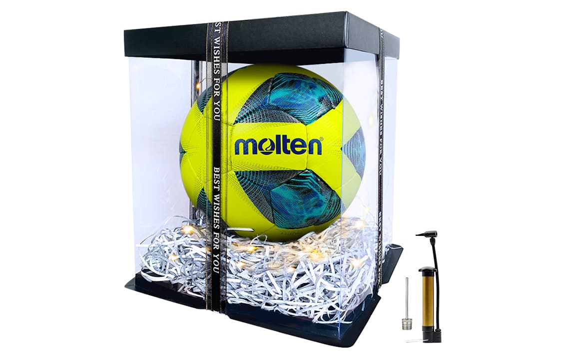 Molten 4 Размер 5 Баскетбольный мяч из искусственной кожи, прошитый вручную футбольный мяч Унисекс Флуоресцентный Зеленый Синий