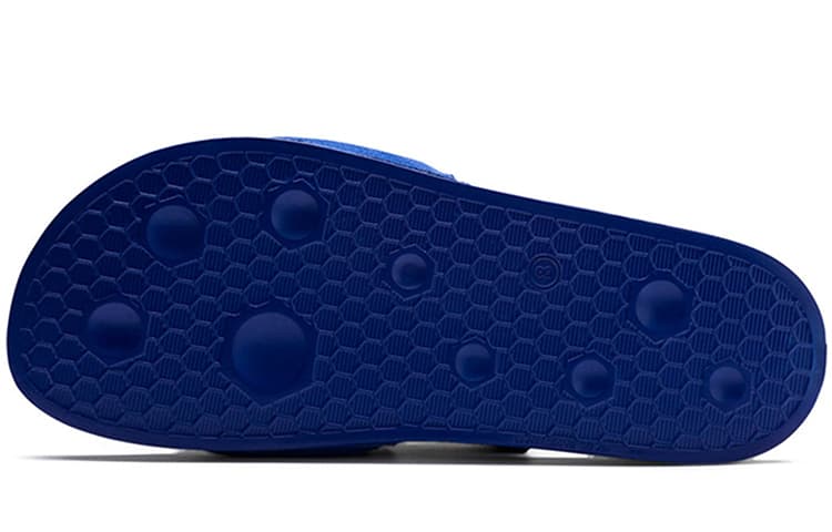 Замшевые шлепанцы PUMA Leadcat синие