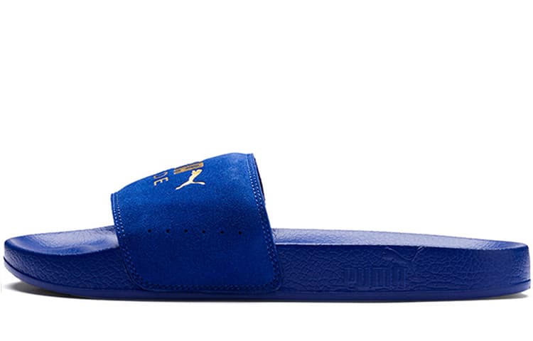 PUMA Leadcat Suede Slide Blue