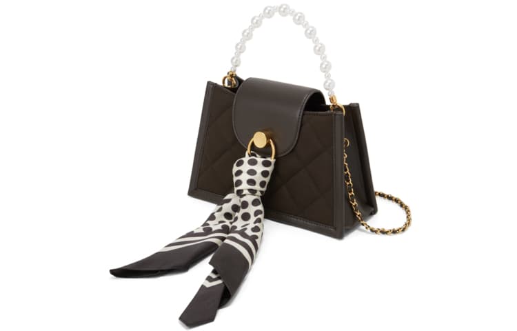 CHARLES&KEITH Сумка на одно плечо из искусственной кожи, труба, женская, разноцветная