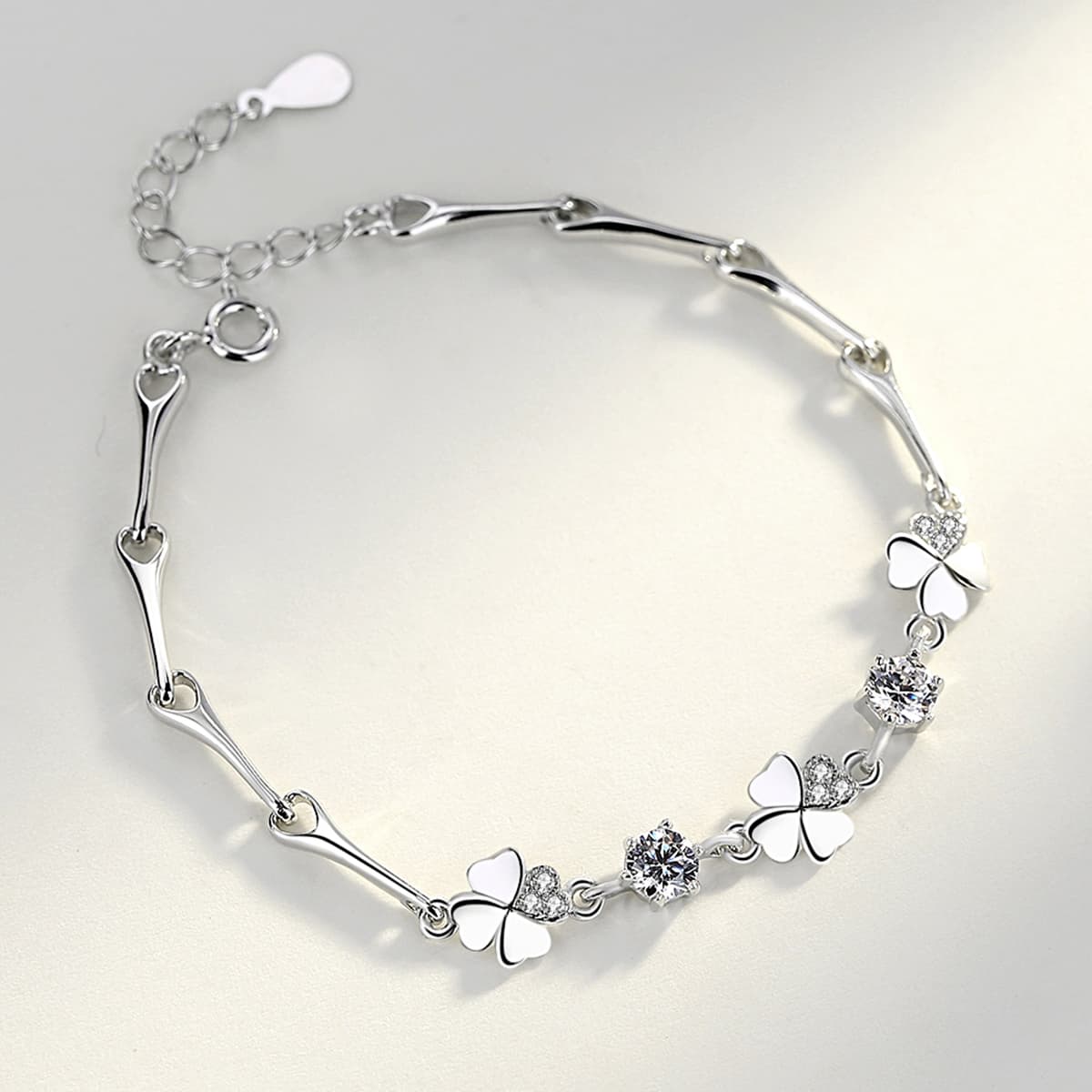 Женский серебряный браслет WINY из стерлингового серебра с сертификатом