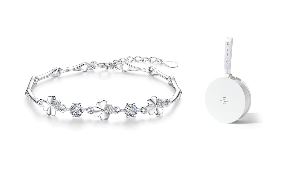 Женский серебряный браслет WINY из стерлингового серебра с сертификатом