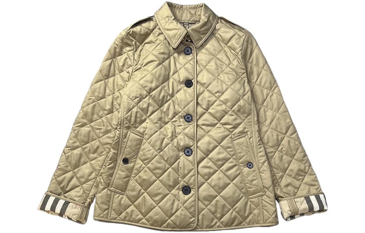 Burberry Puffer Jacket Women's Khaki
