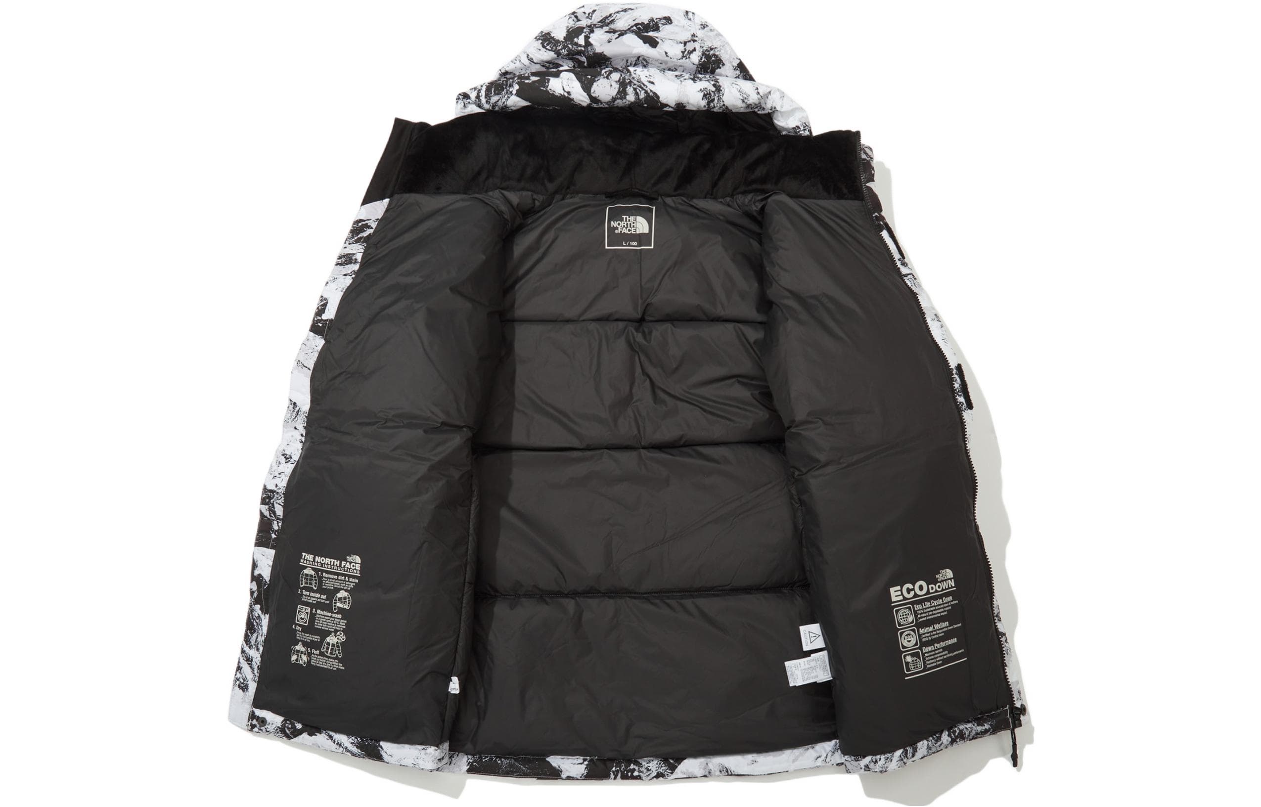 THE NORTH FACE Novelty Challenge Air Пуховик белого цвета, унисекс, корейская версия