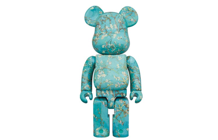 BE@RBRICK × Музей Ван ГогаR Ван Гог «Цветок миндаля» 100% и 400%