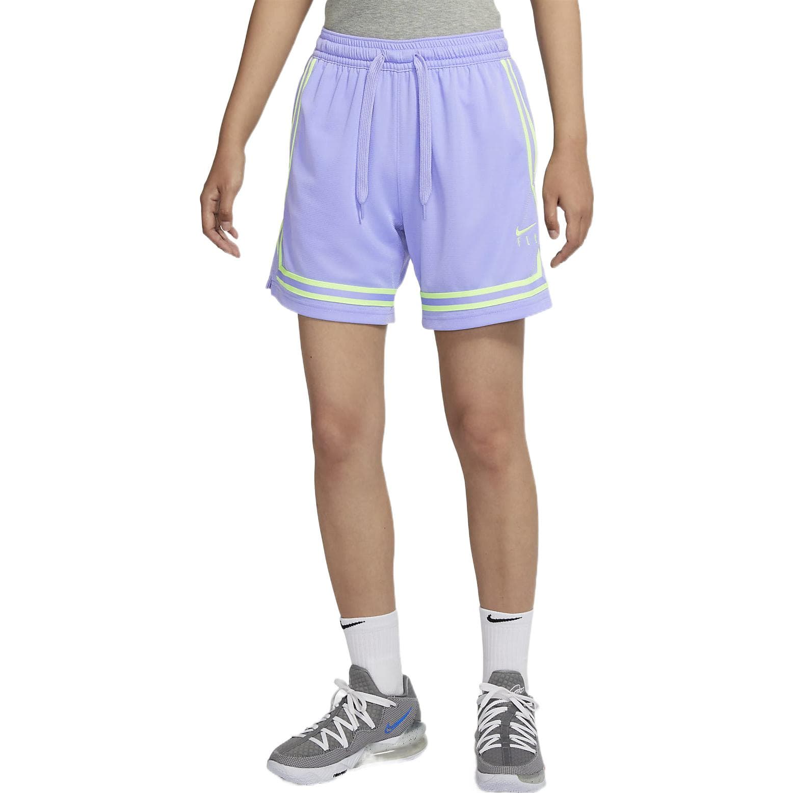 Женские повседневные шорты Nike, фиолетовые