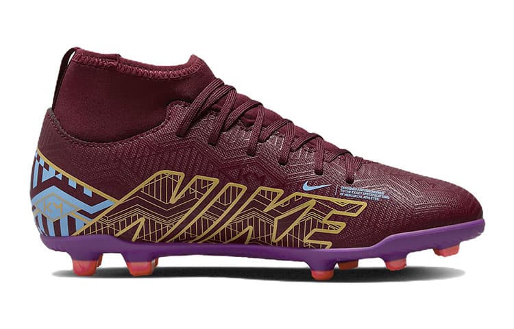 Nike Kylian Mbapp X Mercurial Superfly 9 Club FG MG «Dark Beetroot» GS