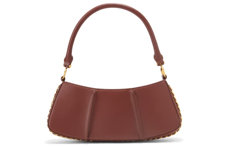 Сумка через плечо CHARLES&KEITH из искусственной кожи женская, желтая/шоколадная/черная