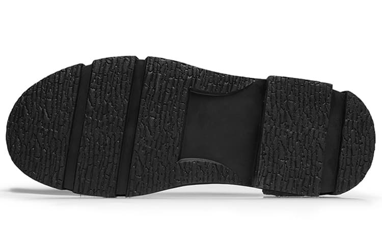 Jeep Повседневная кожаная обувь Мужские низкие кеды Черные