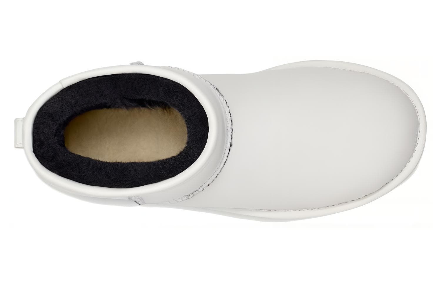 Матовые ботинки UGG Classic на мини-платформе, «Ultra Matte White», женские