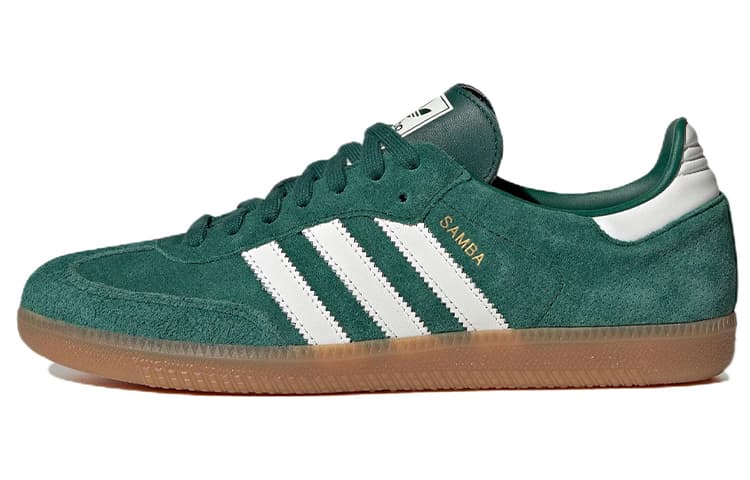 Adidas Samba Og 'Core Green/Core White/Gum' Sneakers