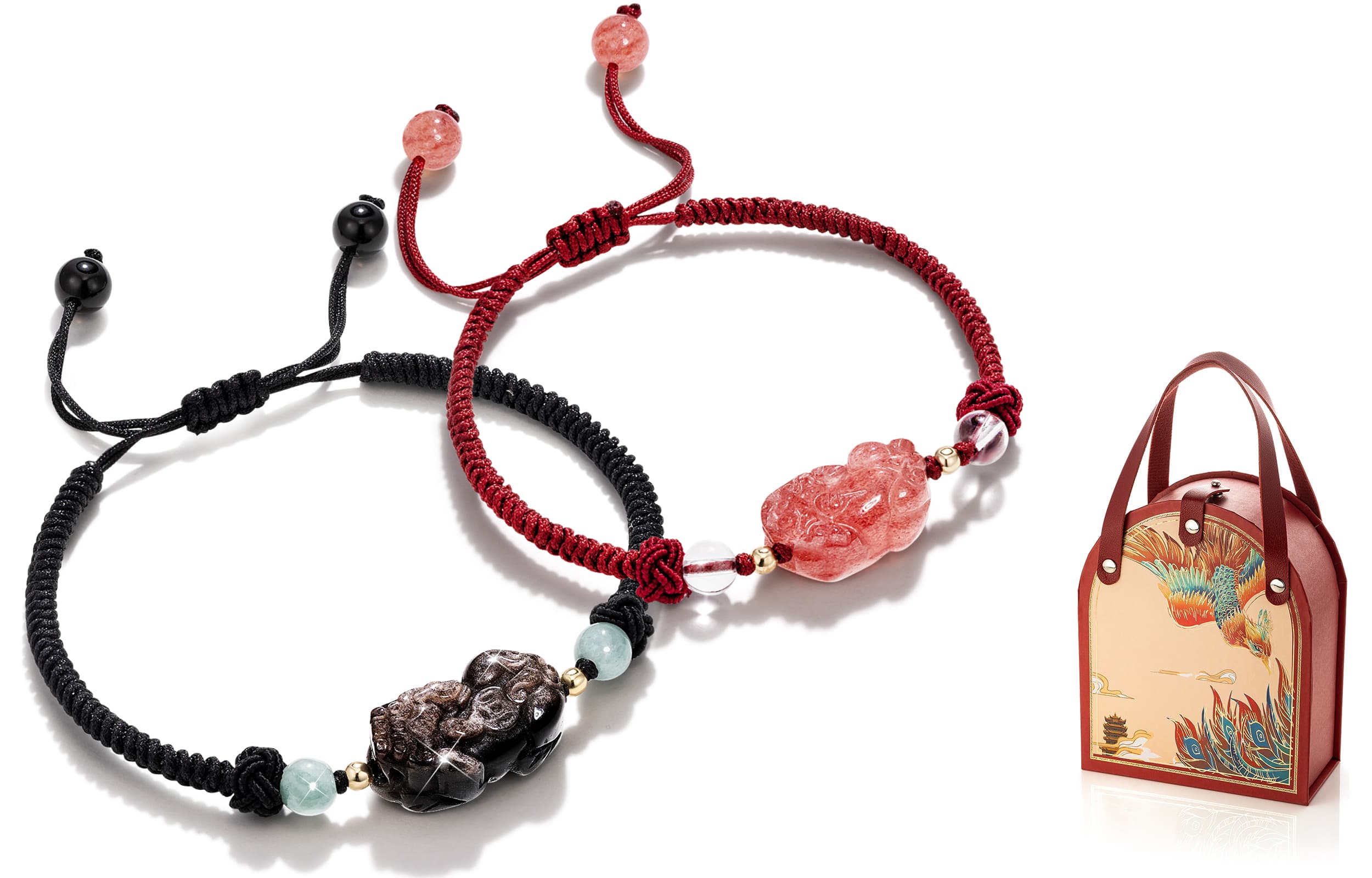 Jodie&Kevin Obsidian Bracelets Unisex