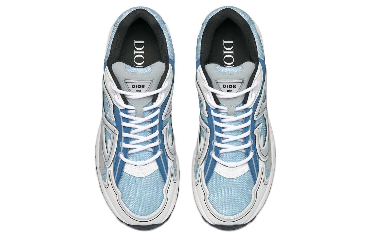 DIOR B30 Синий Серый Белый