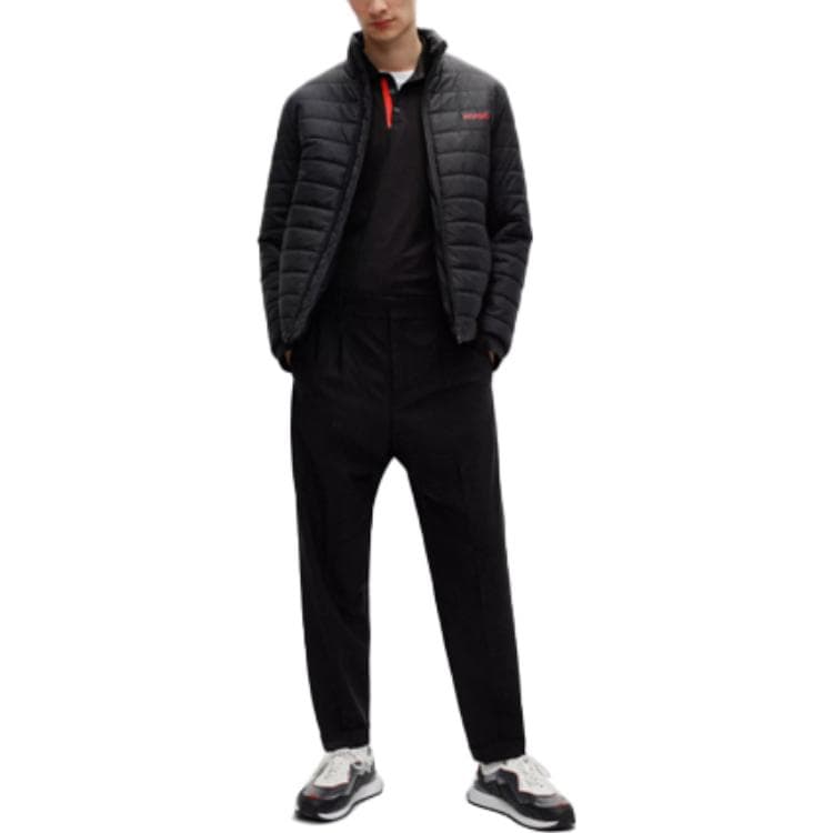 Утепленная куртка на молнии HUGO BOSS