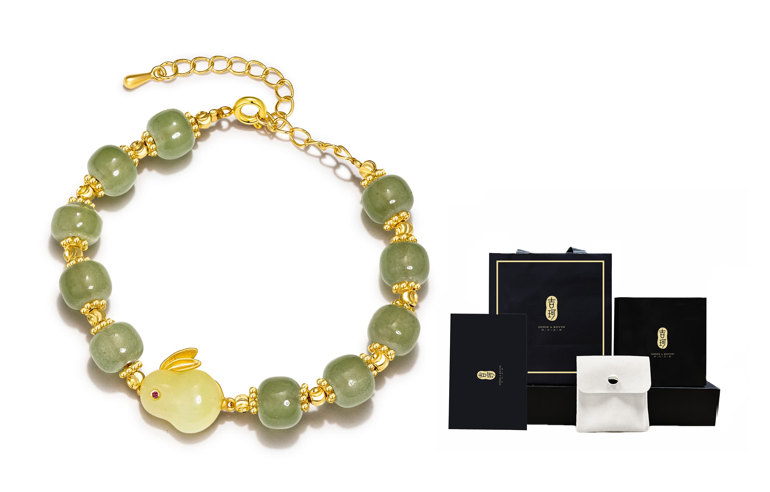 Женские браслеты Jodie&Kevin с цветной глазурью