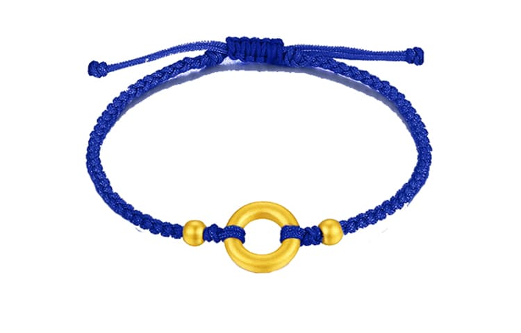 KING TAI SANG Золотой браслет унисекс