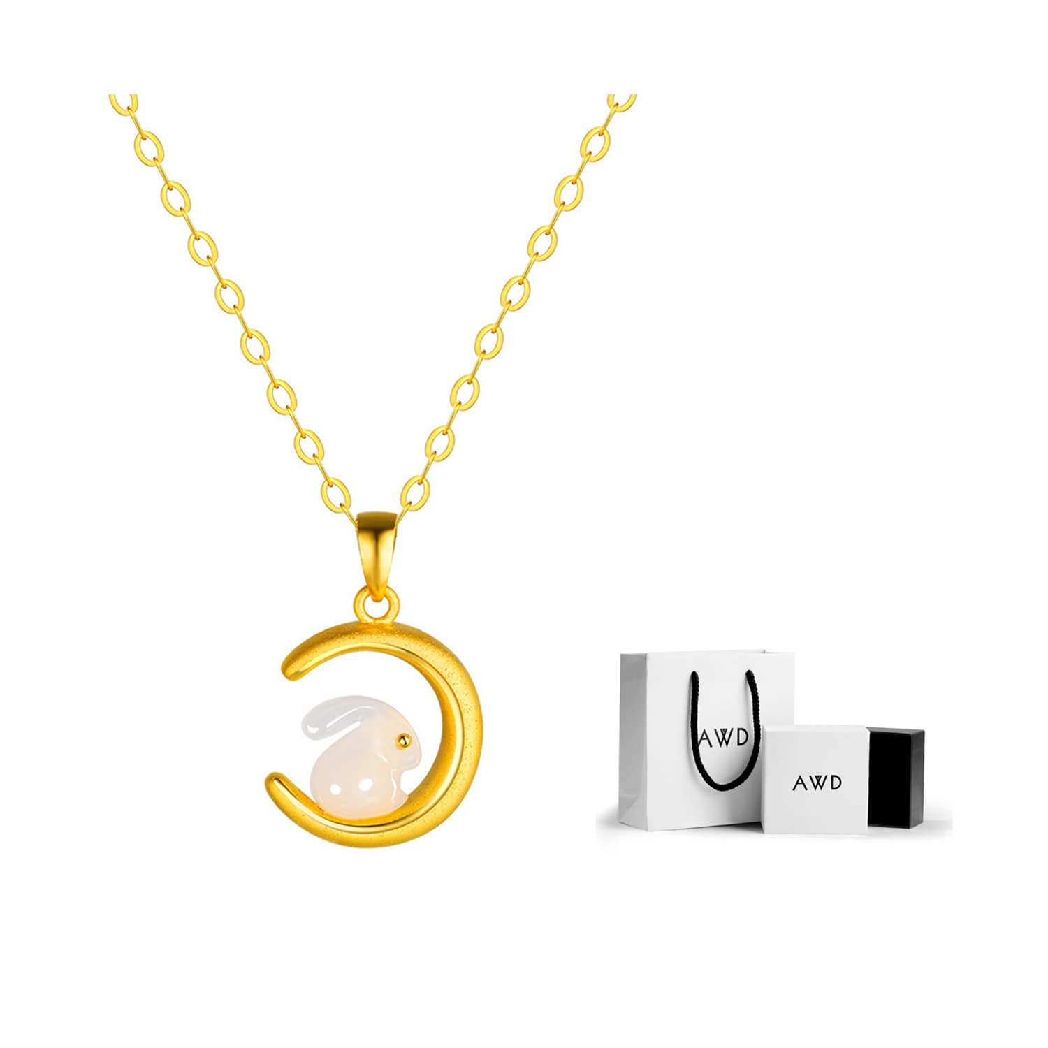 AWD S925 Silver Necklaces Women's