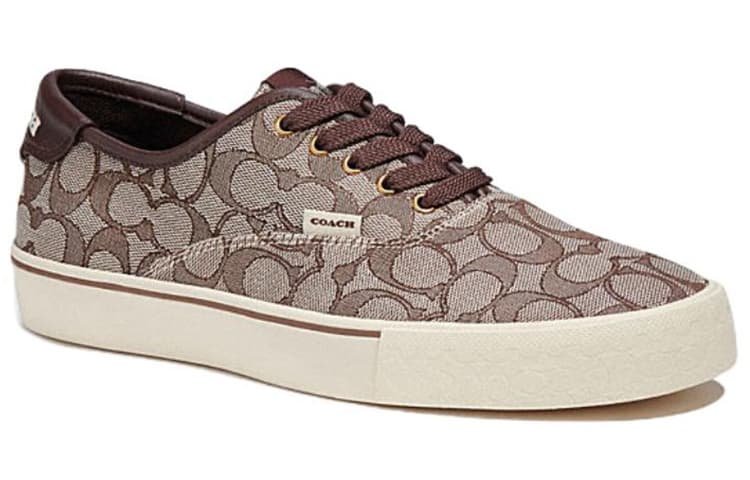 COACH Низкие стильные туфли для скейтбординга мужские коричневые