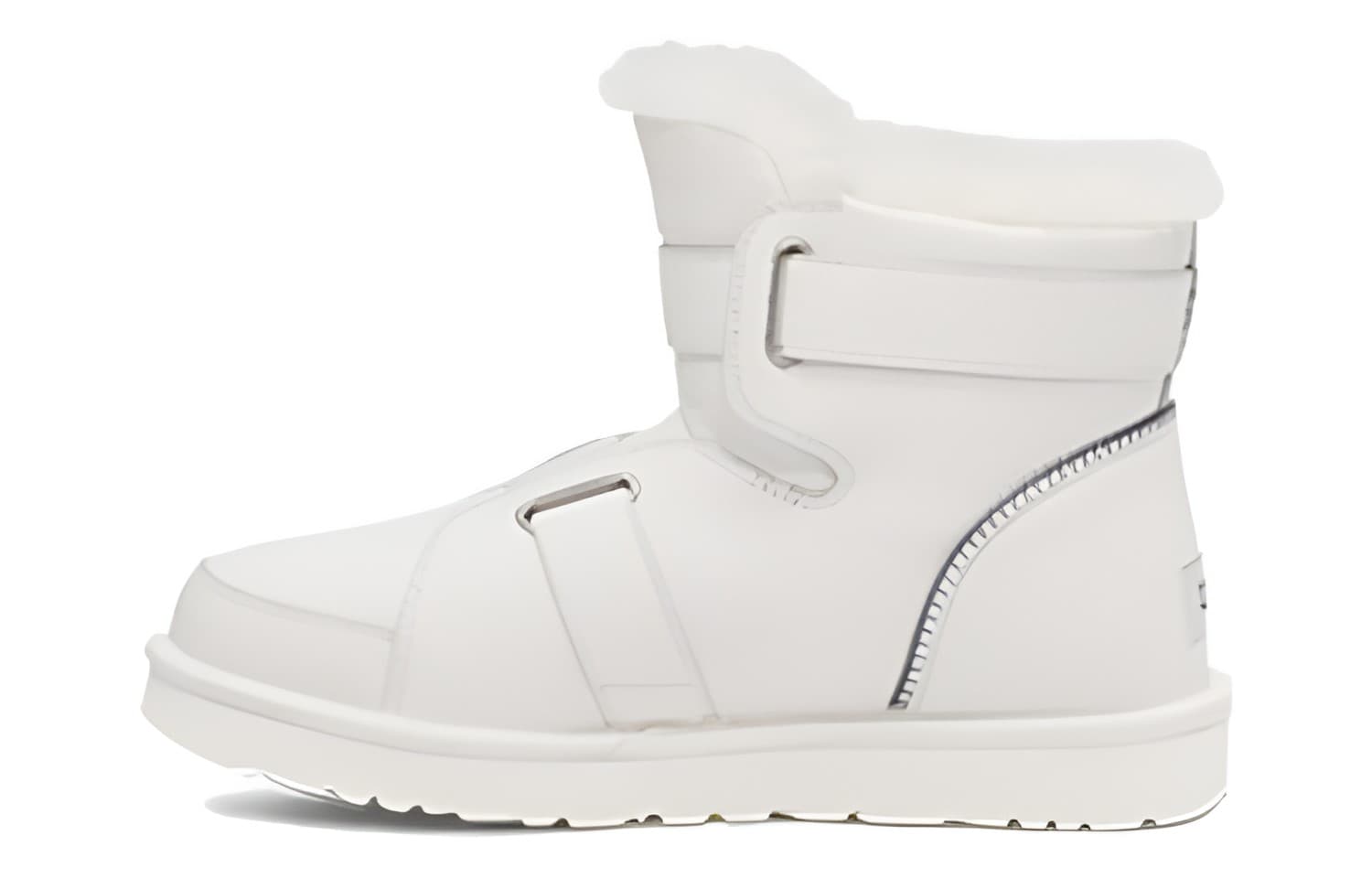 UGG Mini Buckle Short Boots 'White' Women's