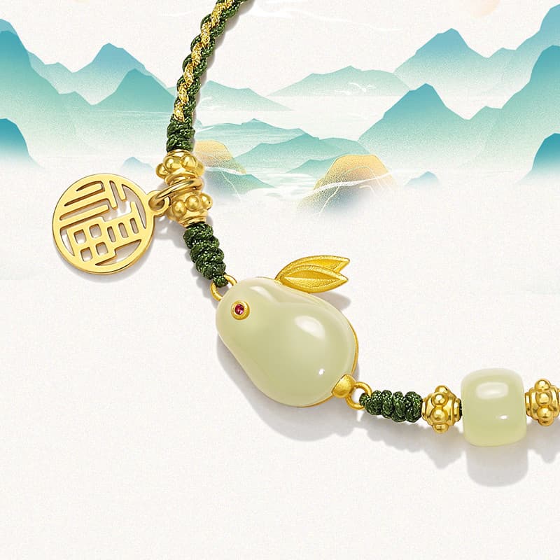 STYLEJING Нефритовые браслеты унисекс