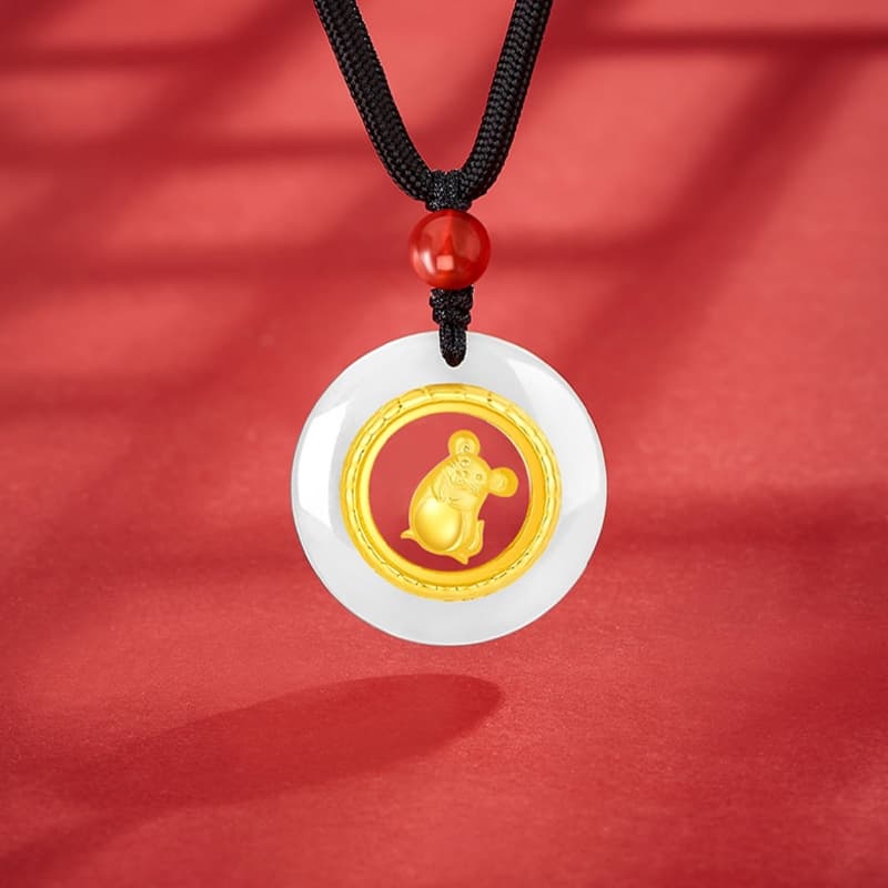 Ожерелья MOONS FAME 999 унисекс Год Дракона