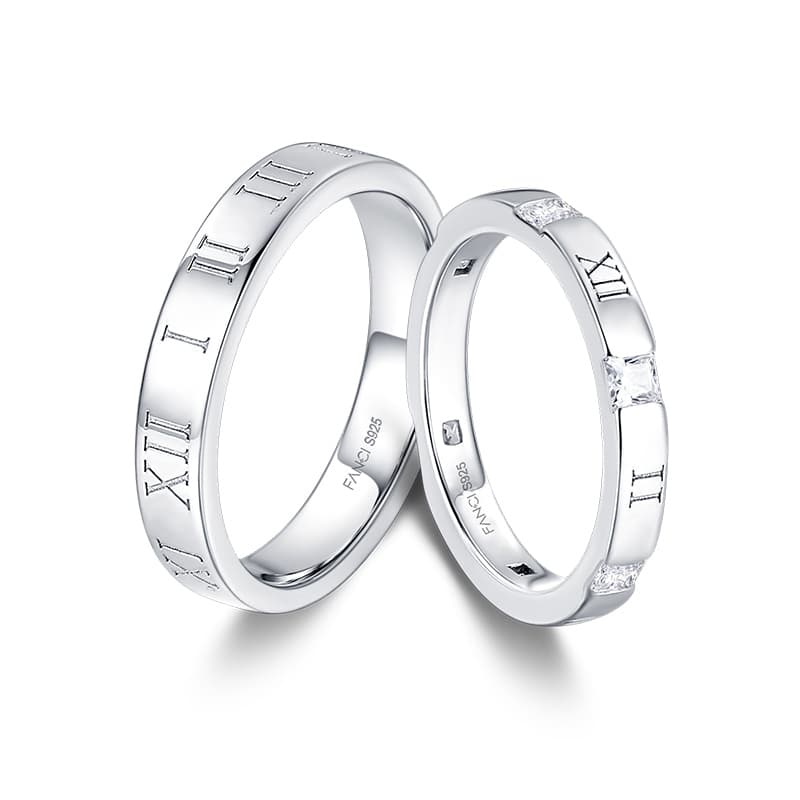Кольца FANCI из стерлингового серебра 925 пробы унисекс