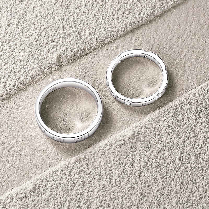 Кольца FANCI из стерлингового серебра 925 пробы унисекс
