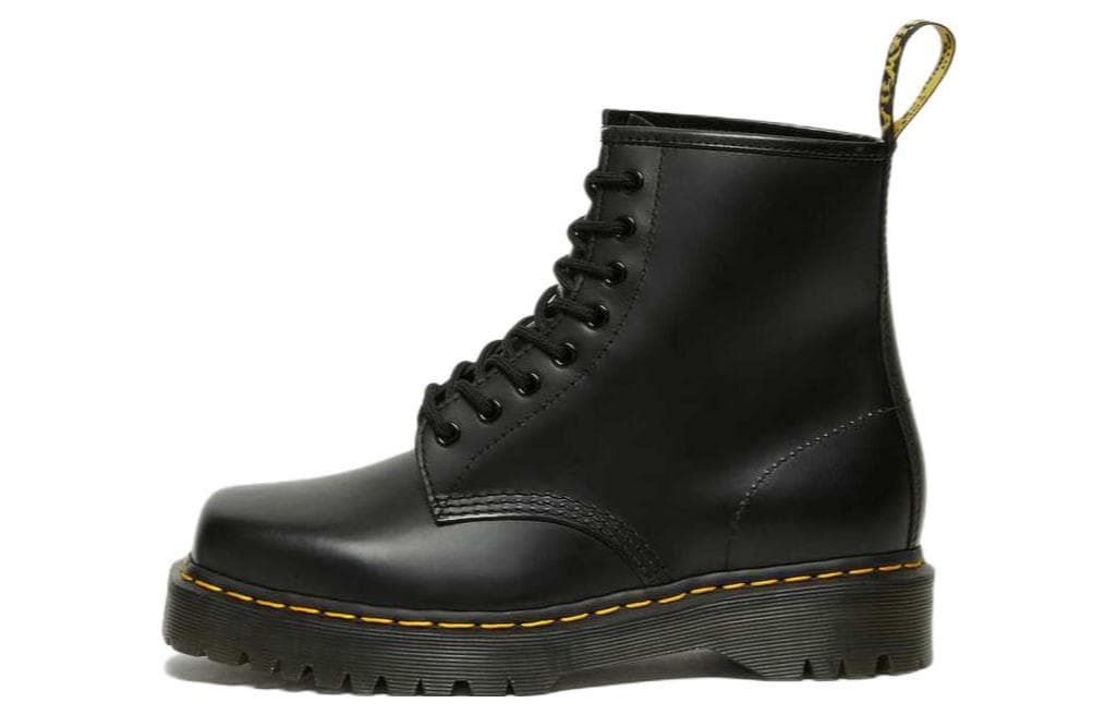 Dr. Martens 1460 Bex Squared Toe Leather Lace Up Boot 'Black'