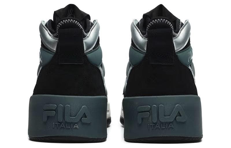 Мужские износостойкие низкие кроссовки для скейтборда FILA Salto, черные