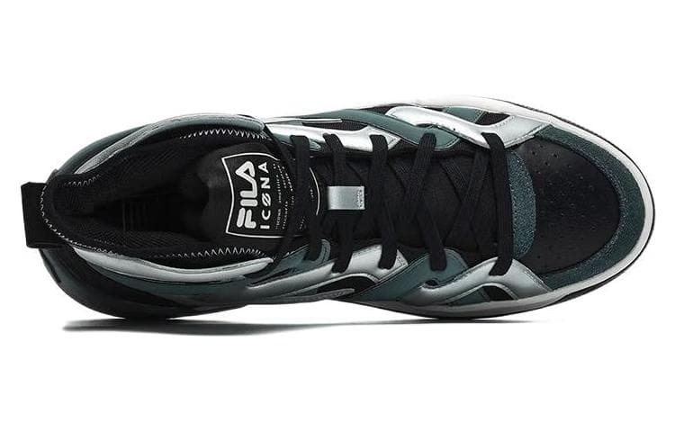 Мужские износостойкие низкие кроссовки для скейтборда FILA Salto, черные