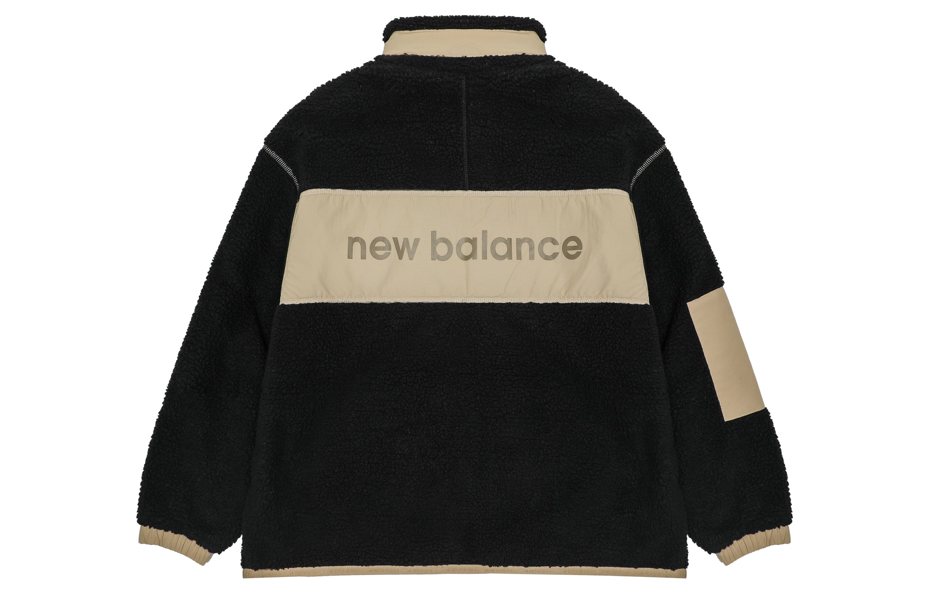 Женское бархатное пальто New Balance, черное