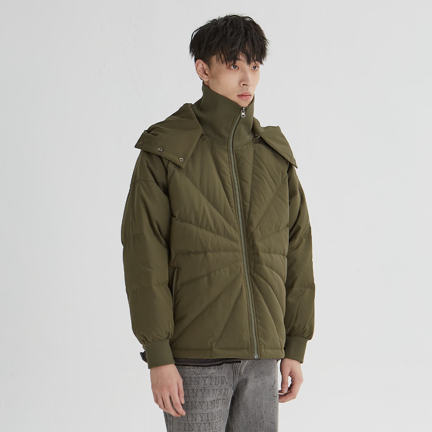 XINYINSU Пуховик Зимний унисекс