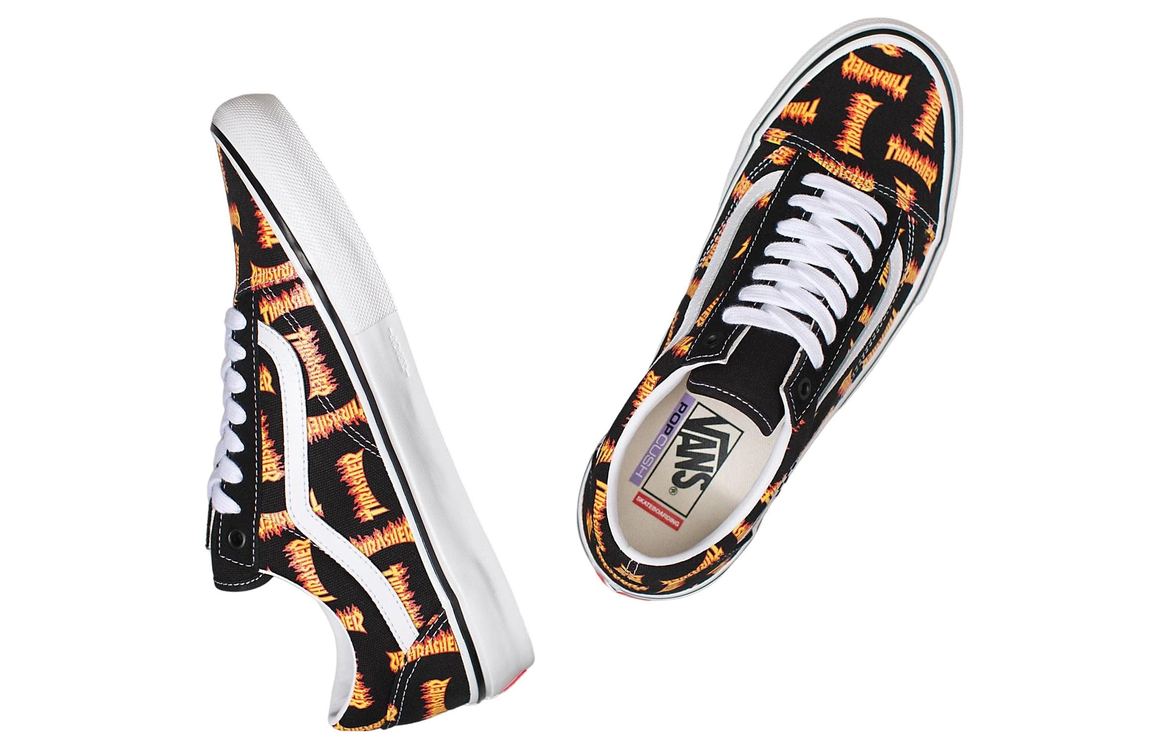 Vans Thrasher X Skate Old Skool с логотипом Allover Thrasher