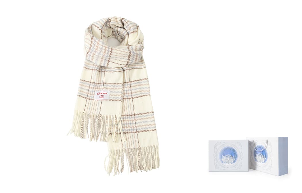 Женские акриловые вязаные шарфы BAIJUAN