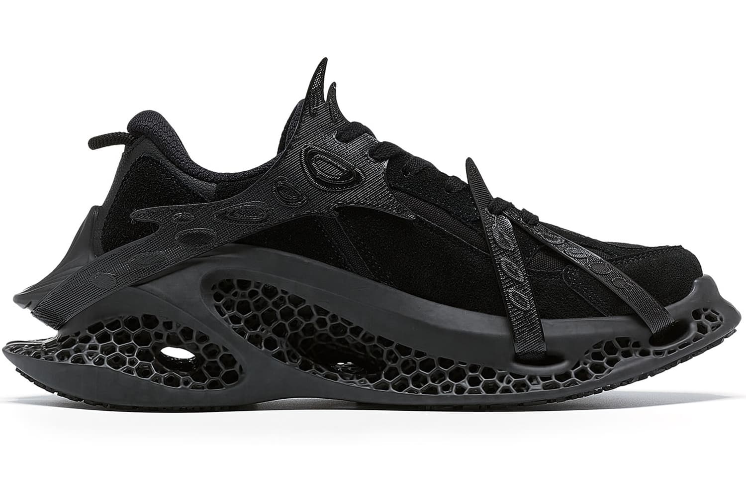 PEAK Повседневная обувь Мужская низкая кофта Черная