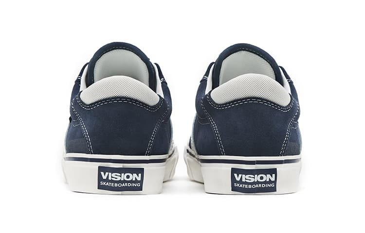 Туфли для скейтборда Vision Street Wear Push Pro с низким верхом унисекс, темно-синие