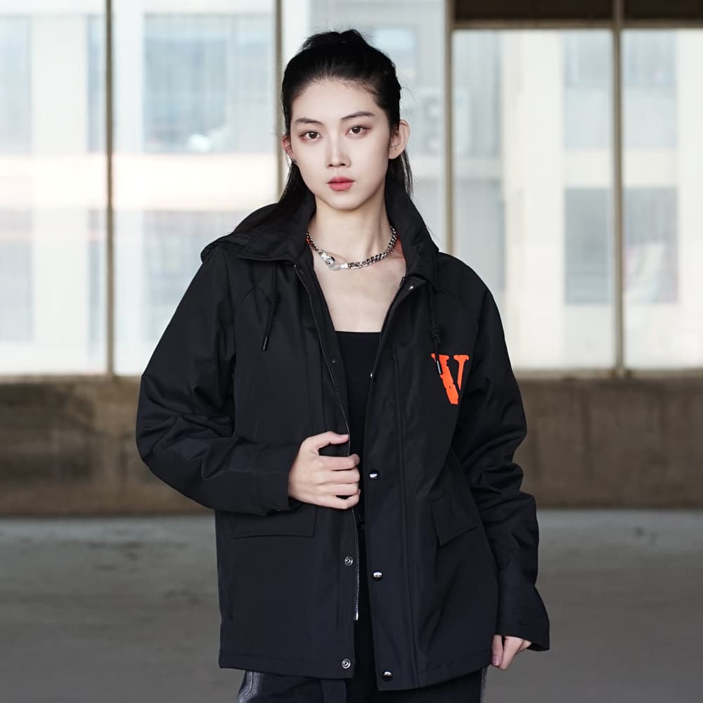 Пуховик VLONE унисекс черный