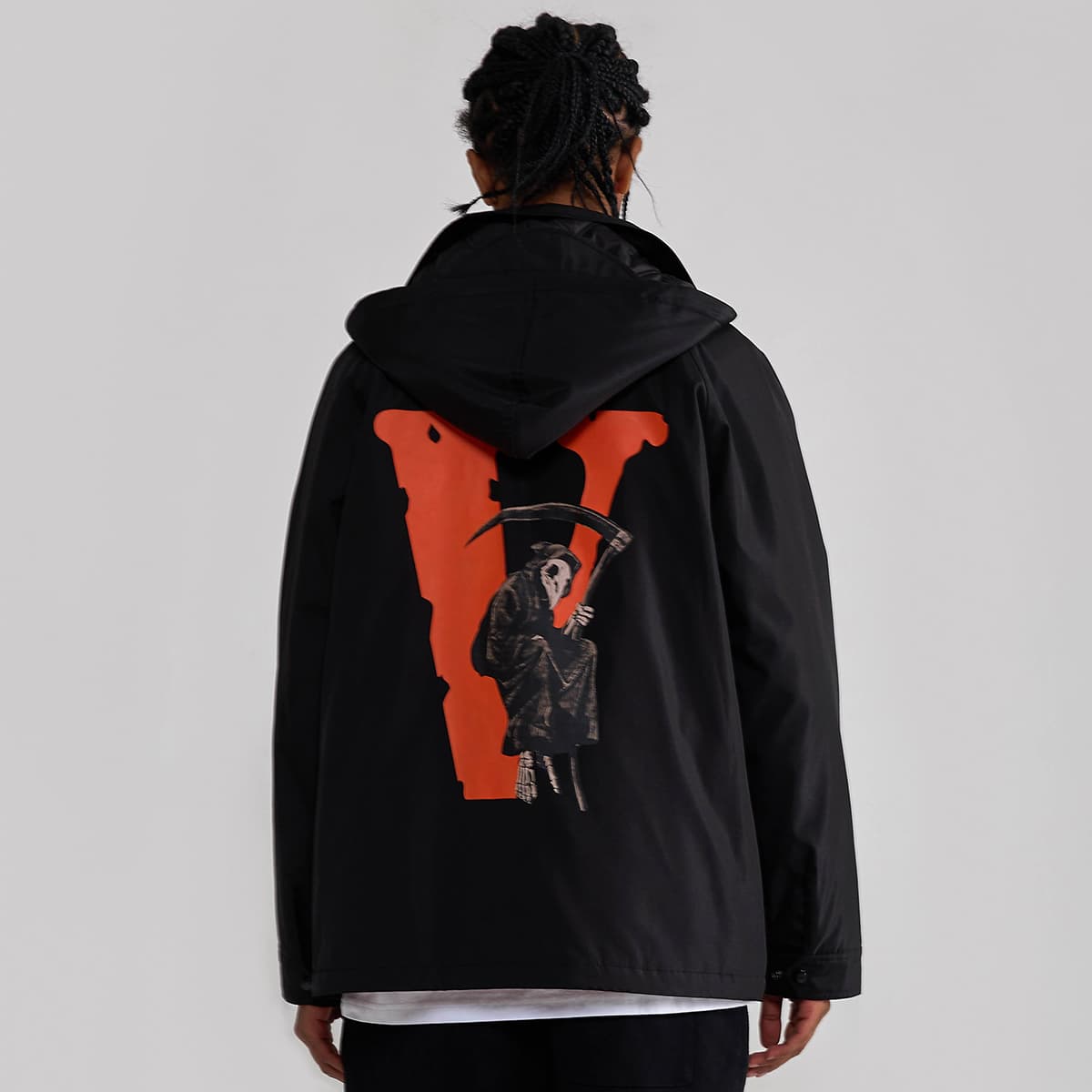 Пуховик VLONE унисекс черный