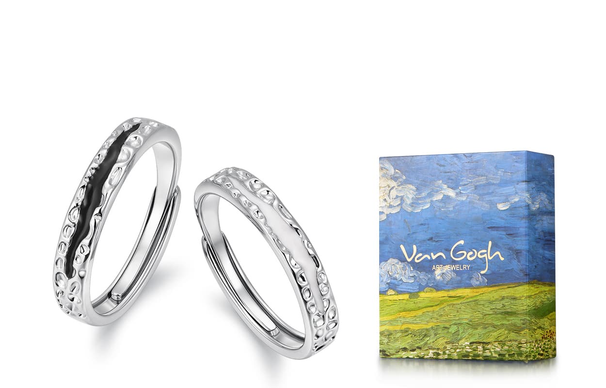 VAN GOGH Copper Alloy Rings Unisex