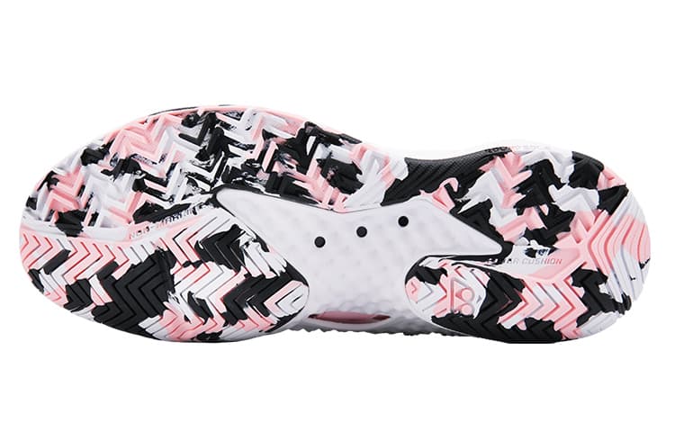 YONEX Дышащие низкие теннисные туфли женские белые розовые